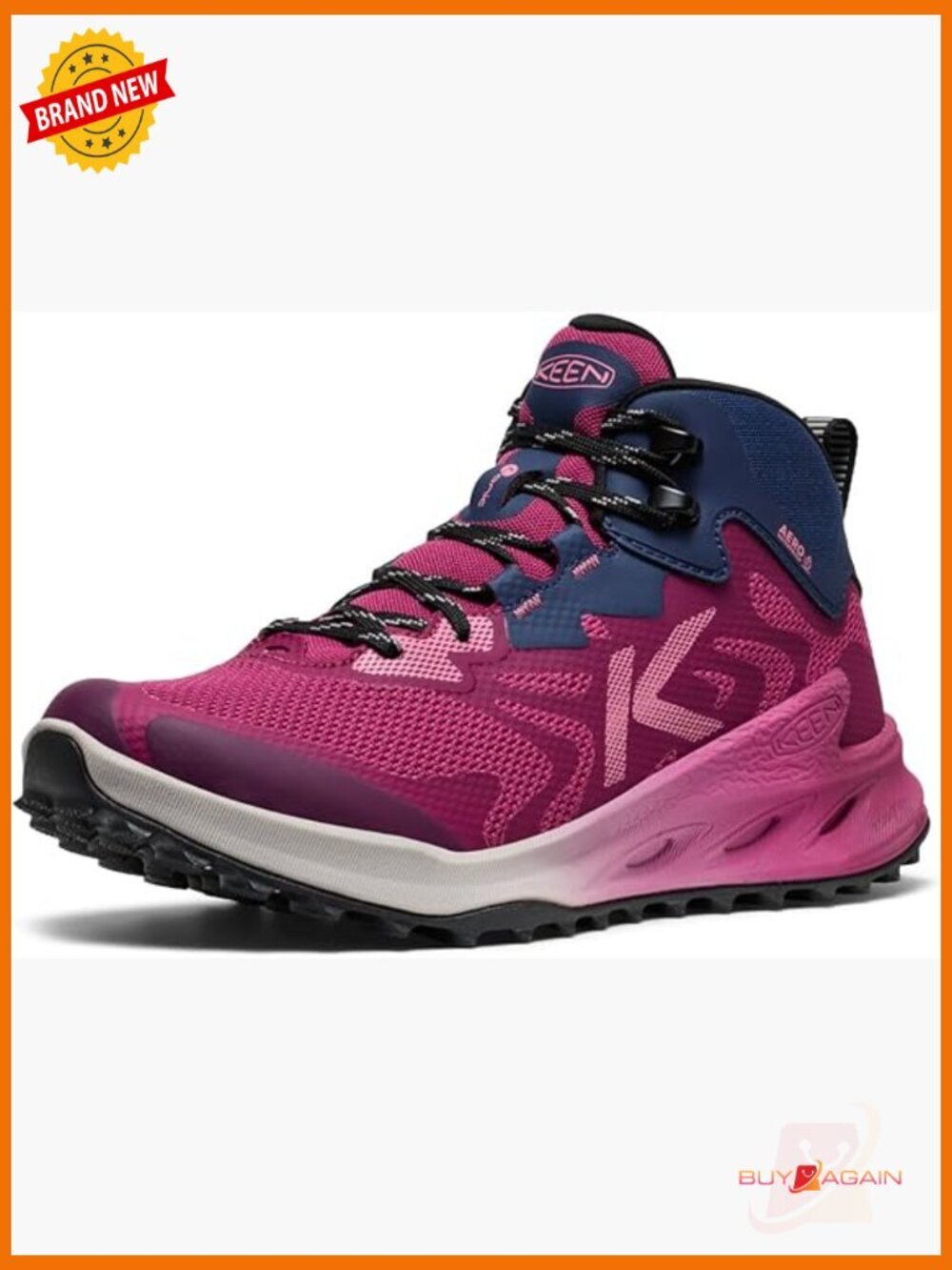 Waterproof Hiking Boots Mid Height All Terrain Comfortable Outdoor Shoes
